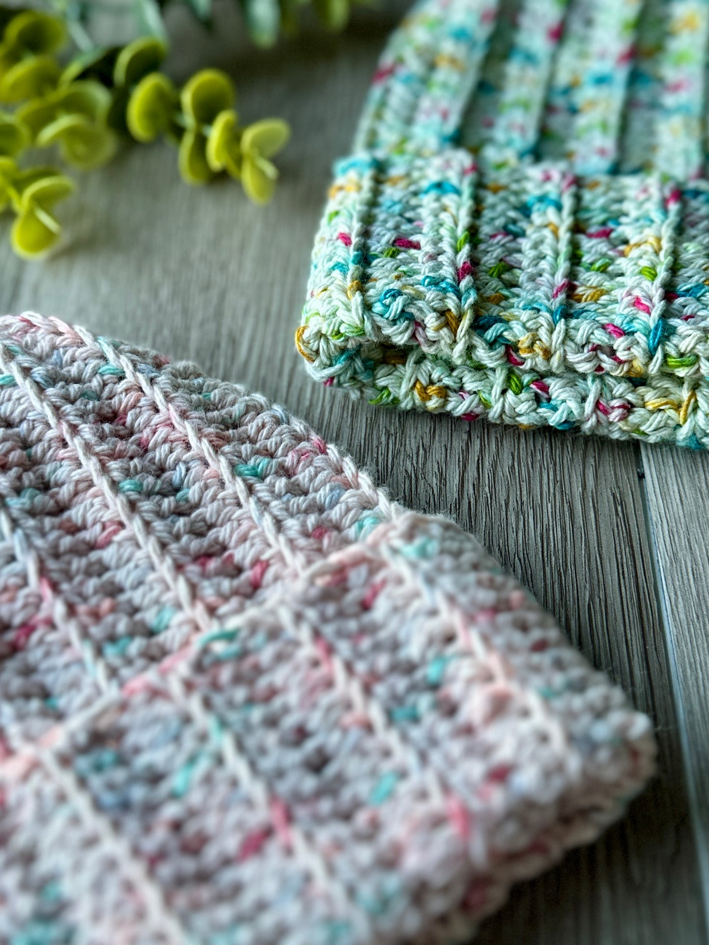 Multicolor Kid's Ribbed Beanie