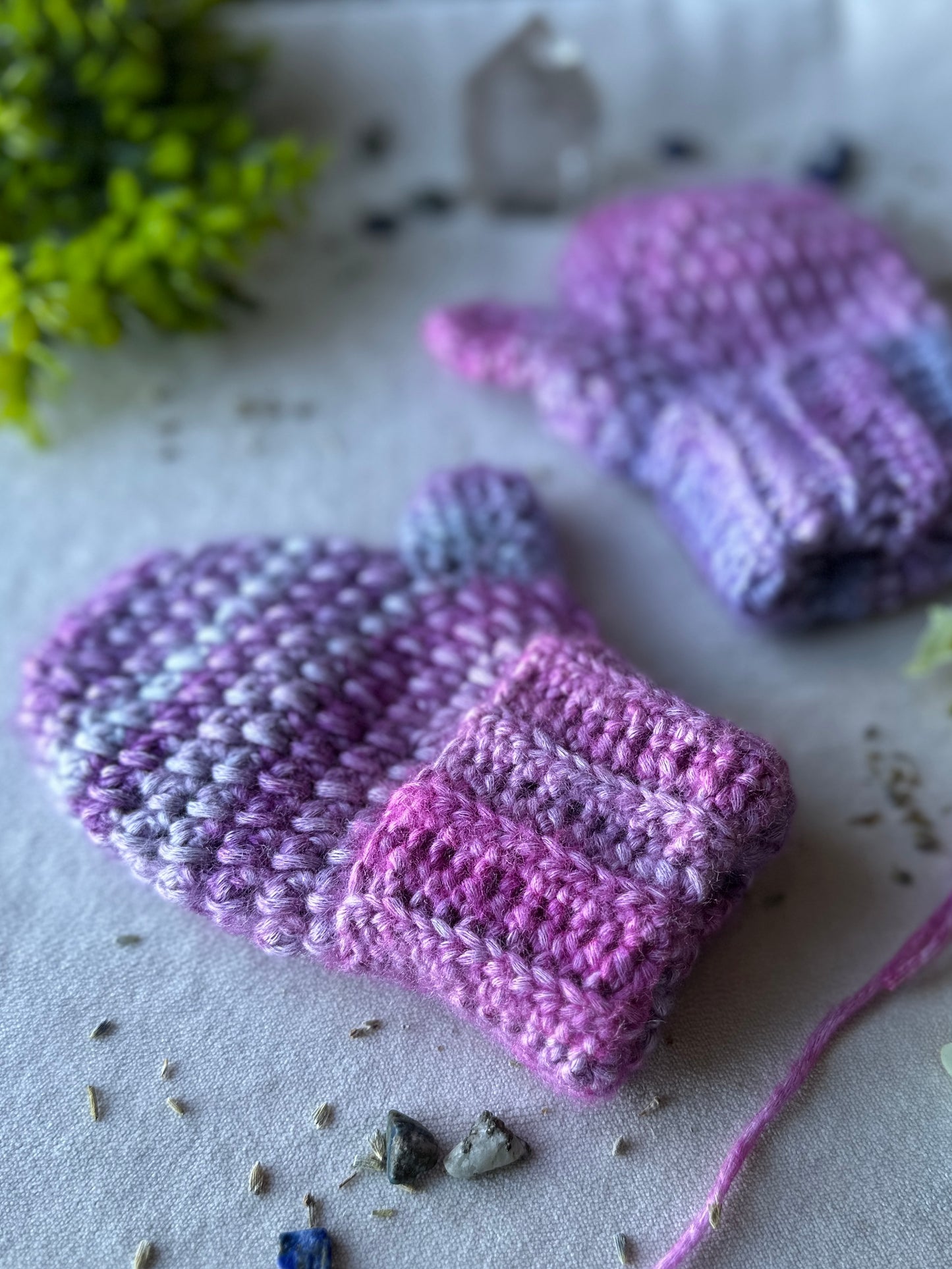 Cotton Blend Mittens