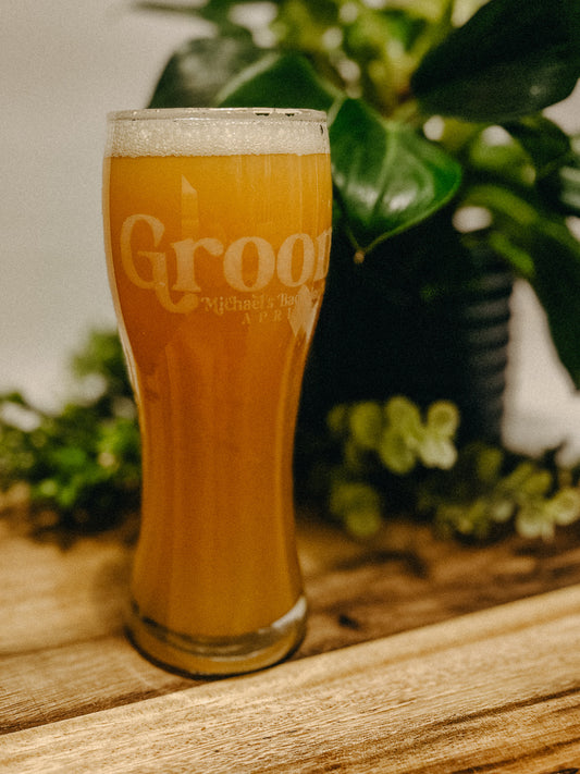Groom Pilsner Glass