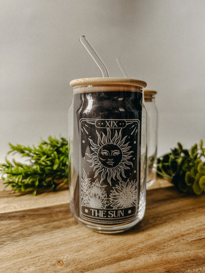 Sun and Moon Glass Set