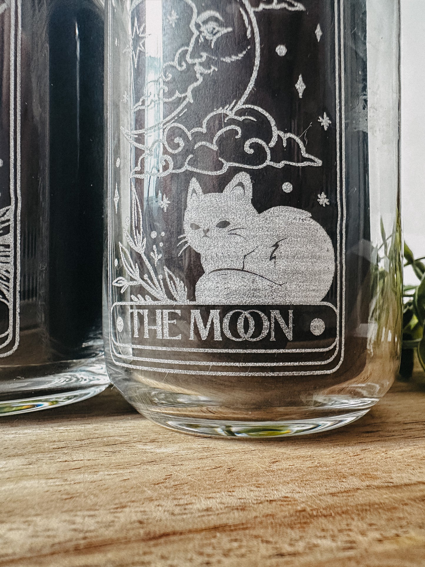 Sun and Moon Glass Set